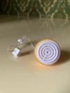 Lundby dukkehus møbler tilbehør 1:18 - Gul taklampe i plast (6125) 1970 tallet thumbnail