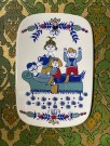 The family Turi-design veggplett platte smørefjøl i porselen Turi Oliver Figgjo Fajanse Norge 1970-tallet thumbnail