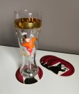 Ølglass og bordbrikker - RITZENHOFF, 2002/1995 thumbnail