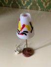 Dukkehus møbler tilbehør 1:16 - Stålampe 1960-tallet thumbnail