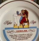 Freia-asjett nr. 6 motiv og tekst fra boks reklame samleplett platte skål fat i porselen PP Porsgrund 2007 thumbnail