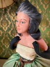 Half doll rokokko figur dukkelampe/ bordlampe 1950/ 60-tallet thumbnail
