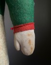 Stor majorette / soldat/ uniformert tøy/ stoff dukke med formstøpt hode thumbnail