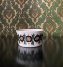 ROLF skål med håndmalt silketrykk Rolf Frøyland FF Figgjo Flint Norway Norge thumbnail