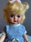 Liten Engelsk celluloid dukke thumbnail