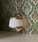 Lundby dukkehus møbler tilbehør 1:18 - Stor taklampe modern (6138) 1970/ 80 tallet thumbnail