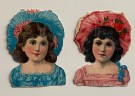 Antikke glansbilder byste/ portrett 1900-tallet thumbnail