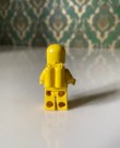 LEGO gul spaceman astronaut legomann med lufttank 1970/80-tallet thumbnail