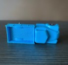 TOMTE bil blå Motor Lorry lastebil modell 750/ 7- Lærdal Stavanger Norge Norway 1960/70 tallet thumbnail