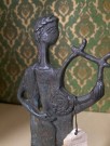 APOLLO Håndlaget oksidert bronsefigur Gresk mytologi - CH. Sklavenitis D. Konidaris Hellas Greece 2000-tallet thumbnail