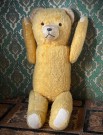 Stor gul bamse teddybjørn thumbnail