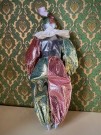 Klovn Pierrot Harlequin porselensdukke 1980/90-tallet thumbnail