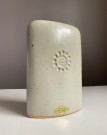 Oval vase i kunst keramikk - 1970 tallet thumbnail