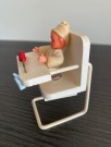 Dukkehus miniatyr dukke babystol Fritz Canzler CaCo CanzlerCoburg Tyskland Germany 1950/60-tallet thumbnail