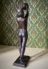 Statuetten for kvinner statue/ skulptur/ figur i bronse - Knut Skinnarland Norge 1940-tallet thumbnail
