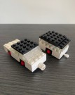 LEGO System Camper-sett hvit campingbil Legoland 623 i original eske og byggeinstruksjon lansert 1970 thumbnail
