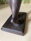 Statuetten for kvinner statue/ skulptur/ figur i bronse - Knut Skinnarland Norge 1940-tallet thumbnail