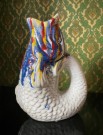 Byon Marcella jug Karpe fiskefigur vase i glasert steingods - ByOn thumbnail