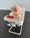 Dukkehus miniatyr dukke babystol Fritz Canzler CaCo CanzlerCoburg Tyskland Germany 1950/60-tallet thumbnail