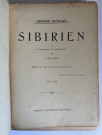 SIBIRIEN George Kennan Norsk oversettelse 2. opplag, antikk bok - Kristiania Det Norske Forlags trykkeri 1898 thumbnail