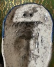 Raku Ceramic Mask Sculpture Freddy Mercury veggmaske keramikk Maria Primolan Italia 2021 thumbnail