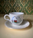 Jumbo barneservice barnesett  Flink gutt kopp og fat elefant motiv Figgjo Flint Norway 1970/ 80-tallet thumbnail