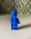 LEGO blå spaceman astronaut legomann med lufttank 1970/80-tallet thumbnail