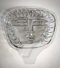 Skål fat i pressglass - Arne Jon Jutrem Hadeland Glassverk 1953 thumbnail
