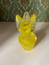 Flower Power yellow tulip gul tulipan blomst i kunstglass - Ulrica H. Vallien Kosta Boda Sweden Sverige 2007 thumbnail
