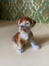 Boxer hundevalp porselensfigur 9760 -  1950/60 tallet thumbnail