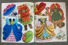 Cinderella Jack and Jill story favorites paper dolls 1547 ubrukte papirdukker Merrill Company USA 1950-tallet thumbnail