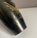 Antikk vase i patinert messing - Japan thumbnail