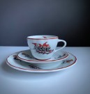 Juledekor Nisseservice kaffekuvert - PP Porsgrund Porselen Norway 1995 thumbnail