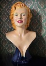 Stor Marilyn Monroe byste skulptur figur statue thumbnail