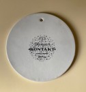 Months of Love Januar kontakt kunstplatte i porselen 3013-1  Bjørn Wiinblad Nymolle Danmark thumbnail