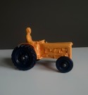 TOMTE bil oransje Major tractor/ traktor vinylplast modell 755 - Lærdal Stavanger Norge 1960/ 70 tallet thumbnail
