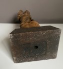 Stor middelalder treskulptur museumskopi - Omtvedt Treskjærerverksted Rauland Norge thumbnail