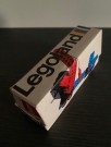 LEGO blå kranebil Legoland 654 i original eske og byggeinstruksjon lansert 1972/73 thumbnail
