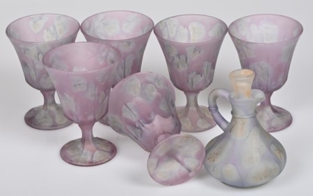  Rueven art nouveau, stettglass - Robert Rueven Brown, Italia