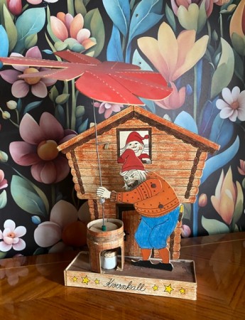 Juledekor Kvernkallen nisse gubbe 