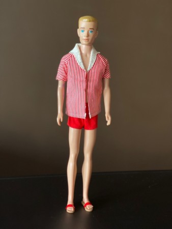 Ken his a doll strandrett dukkeantrekk #0750 Mattel Inc 1960-tallet