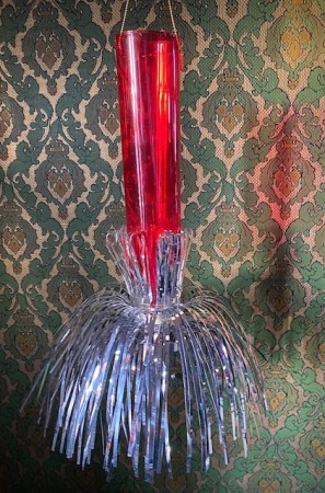 Juledekor kitsch glitter juleuro 