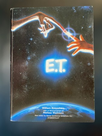 E.T The Extra-Terrestrial storybook barnebok - William Kotzwinkle, Stabenfeldt Forlag 1983