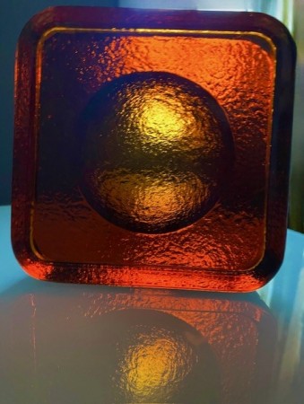Solfanger - brunt kunstglass