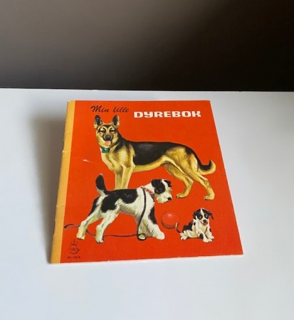 Min lille dyrebok billedbok nr 134 E - Åsmund S. Lærdal Stavanger Norway Norge 1950/ 60 tallet