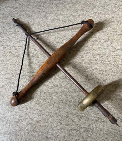 Antikk buedrill pumpedrill metalldrill håndholdt verktøy