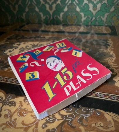 En-femten på plass nummerisk spill 1950/ 60-tallet