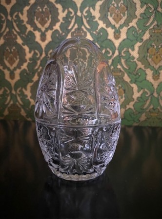Påskedekor påskegg glasskrukke med lokk Bloomingville 