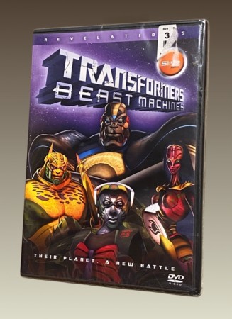 Transformers Beast Machines ubrukt DVD SONY Pictures 2007