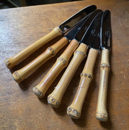 Fruktkniver bambusskaft rustfri Brødrene Øyo ØYO-Geilo